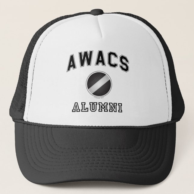 Casquette Anciennes élèves de système aéroporté de détection (Devant)