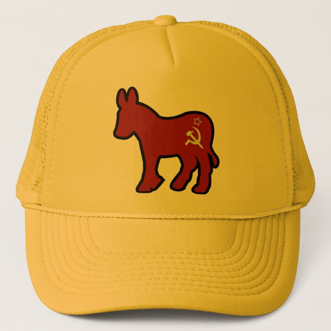 Casquette Âne communiste (Devant)