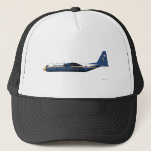 Casquette Anges bleus de Lockheed C-130 Hercule bleus