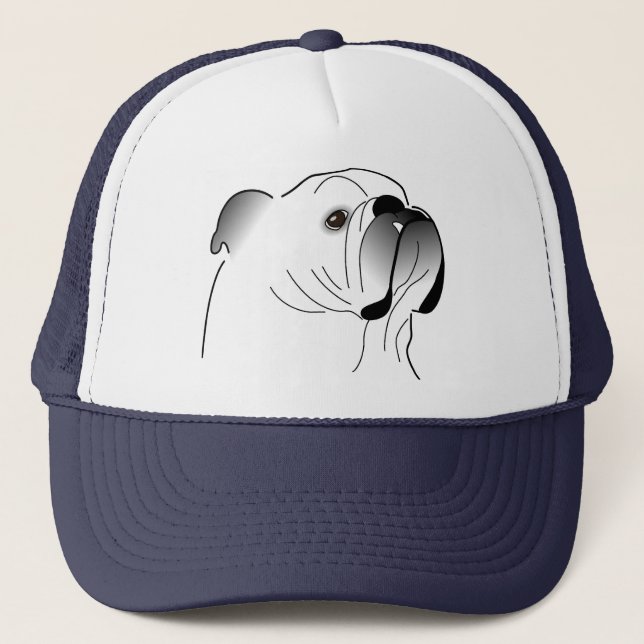 Casquette anglais de bouledogue (Devant)