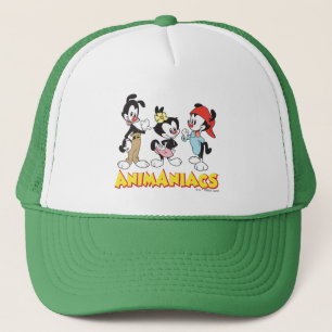 Casquette Animaniacs Yakko, Dot et Wakko debout