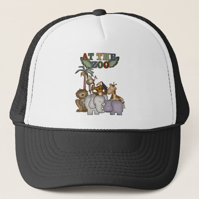 Casquette Animaux au zoo (Devant)