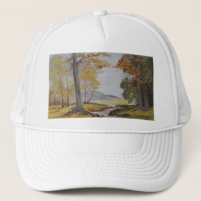 Casquette Ann Hayes Painting Forest Stream (Devant)