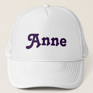 Casquette Anne