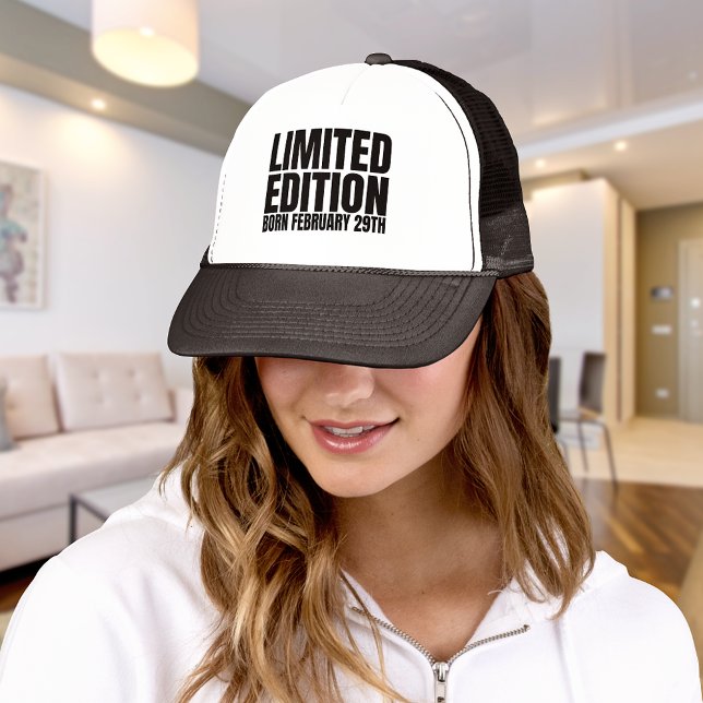 Casquette Année bissextile Anniversaire Né Février 29 Jour b (Leap into style with our Leap Day cap – the perfect accessory to celebrate the extra day with flair!)