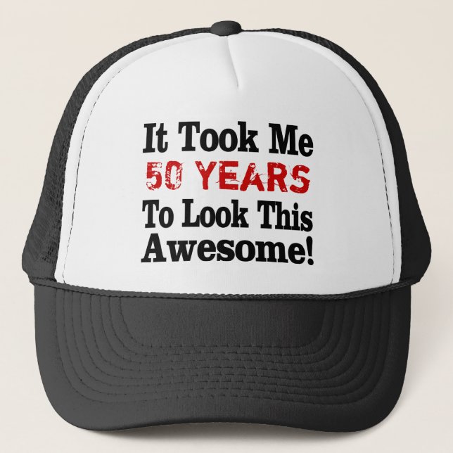 Casquette Années à Awesome! (Devant)