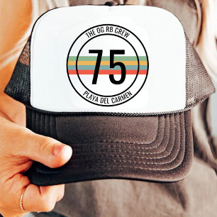 Casquette Anniversaire 15e 20e 30e 40e 50e 60e personnalisab