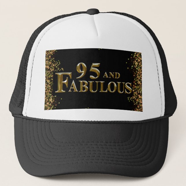 Casquette Anniversaire 95 ans (Devant)