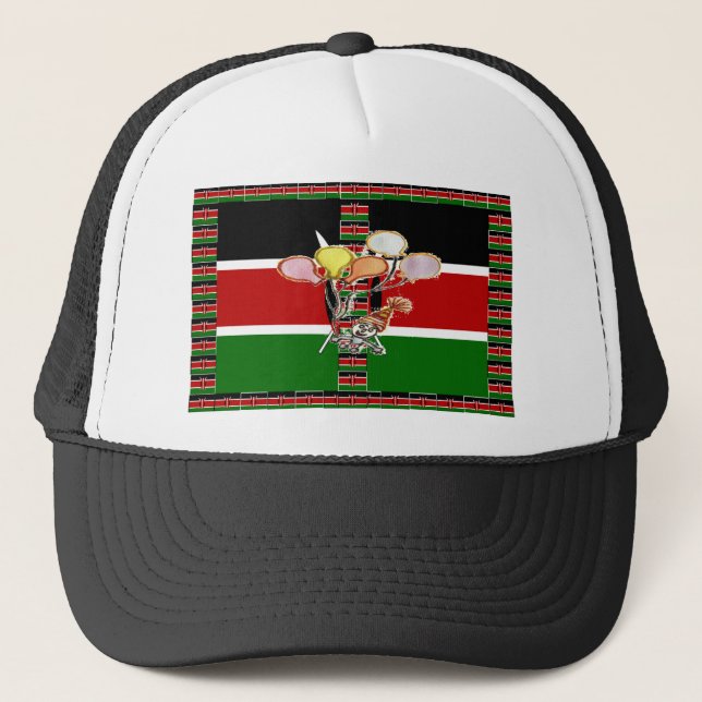 Casquette anniversaire du Kenya (Devant)
