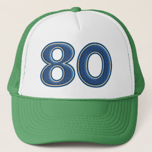 Casquette Anniversaire numéro 80