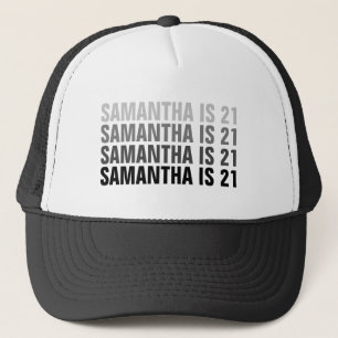 Casquette Anniversaire Personnalisé 21ème 30ème 40ème 50ème