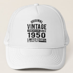 Casquette Anniversaire Vintage de 1950
