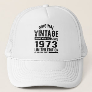 Casquette Anniversaire Vintage de 1973