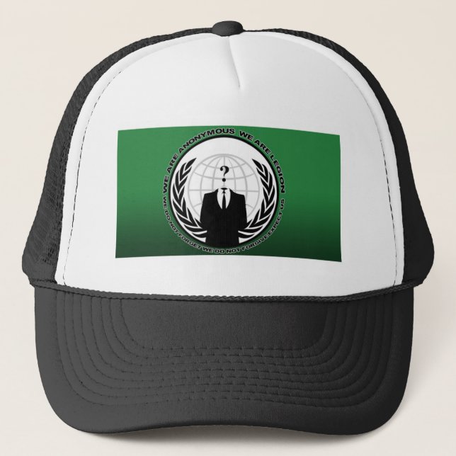 Casquette anonyme (Devant)