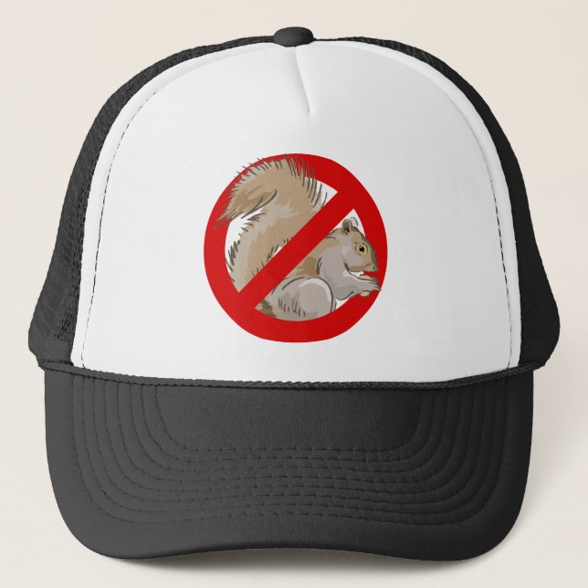 Casquette Anti-Écureuil (Devant)