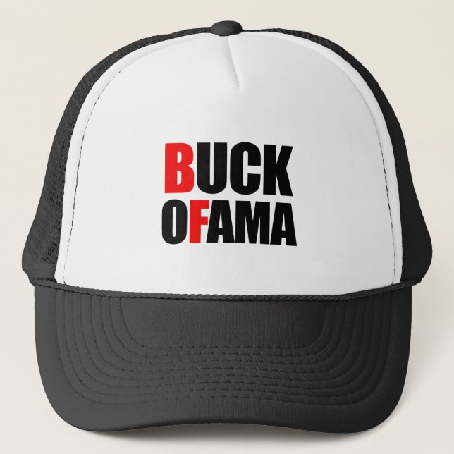Casquette Anti-Obama - T-SHIRT du MÂLE OFAMA (Devant)