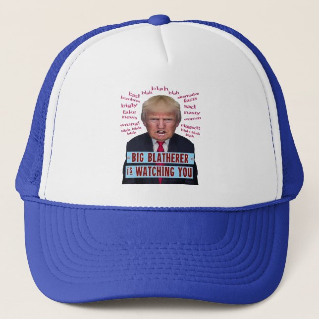 Casquette Anti parodie politique du Président Donald Trump (Devant)