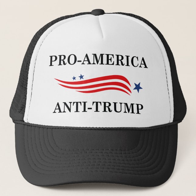 Casquette Anti-Trump pro-américain (Devant)