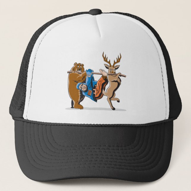 Casquette Anti vengeance d'animal de chasse (Devant)