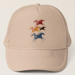 Casquette antique de chevaux