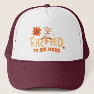 Casquette Anxiété "Tellement Excité D'Être Ici"