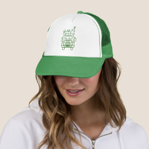 Casquette Aperçu camion de Noël Père Noël voiture vue avant