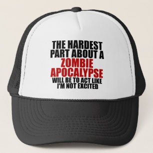 Casquette Apocalypse de zombi