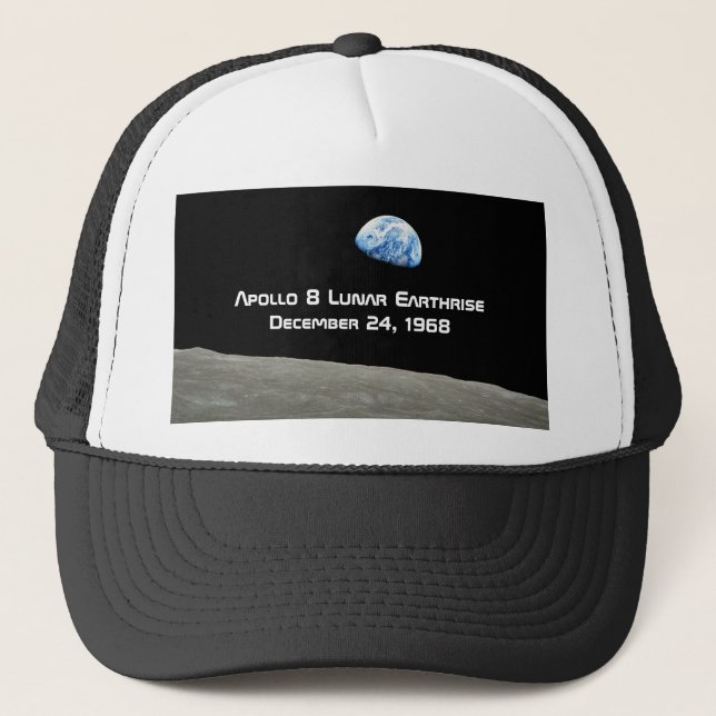 Casquette Apollo 8 Lunar Earthrise 50e Anniversaire (Devant)