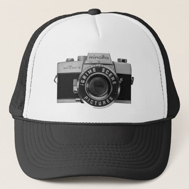 Casquette appareil-photo de scène d'iGrime (Devant)