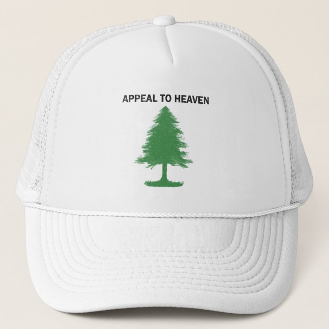 Casquette APPEL AU Drapeau D'Arbre À Pins CIEL 1775 Religieu (Devant)