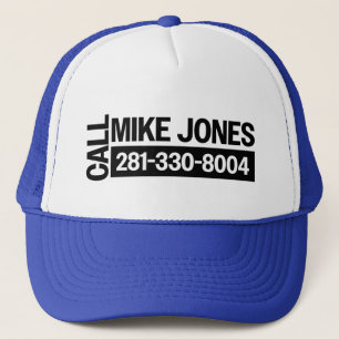 Casquette Appelle Mike Jones