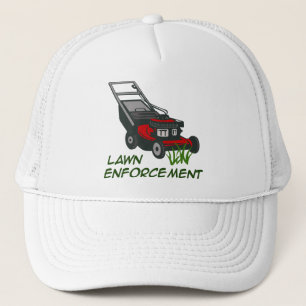 Casquette Application de la loi sur la pelouse