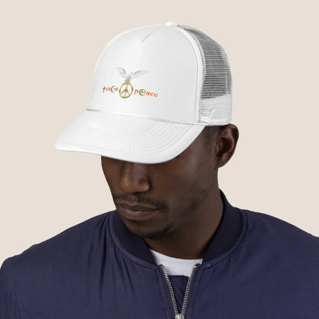 Casquette Apprendre la paix | (En situation)