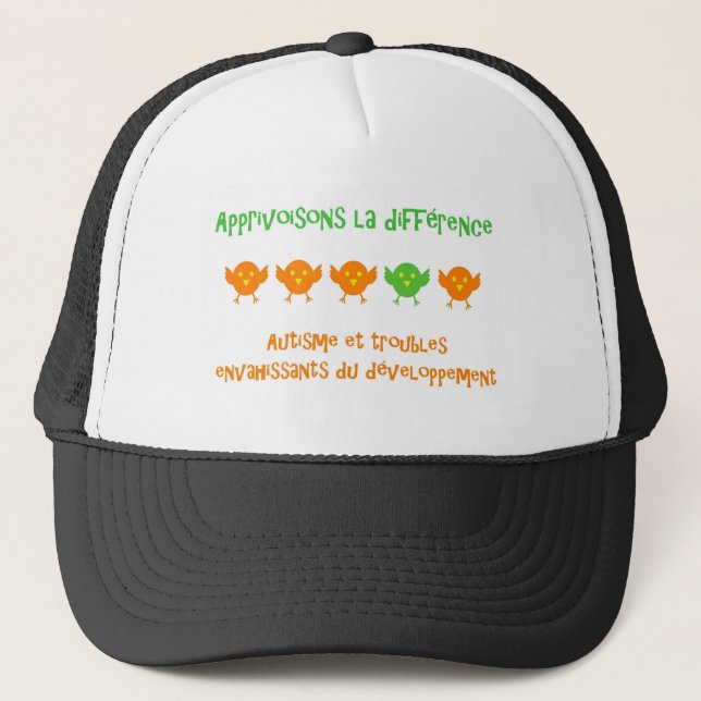 Casquette Apprivoisons la différence Trucker Hat (Front)