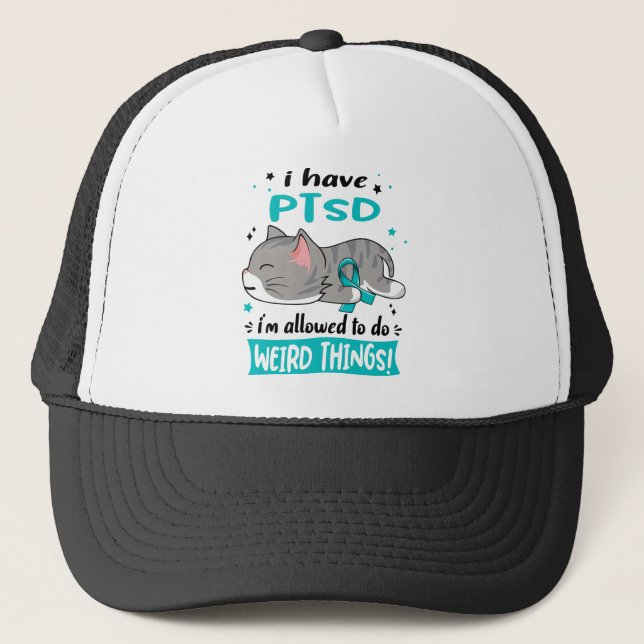 Casquette Appuyer les dons de ruban de sensibilisation au SS (Devant)