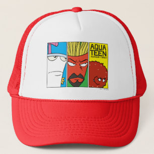 Casquette Aqua Teen Hunger Force Character Panel Graphic