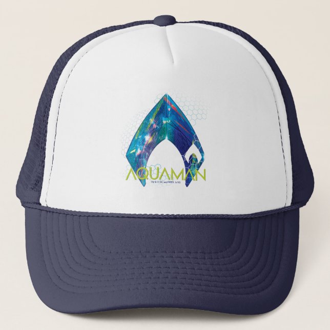 Casquette Aquaman | Logo Aquaman modifié (Devant)
