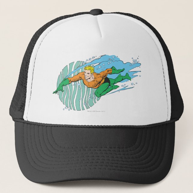 Casquette Aquaman saute à gauche (Devant)