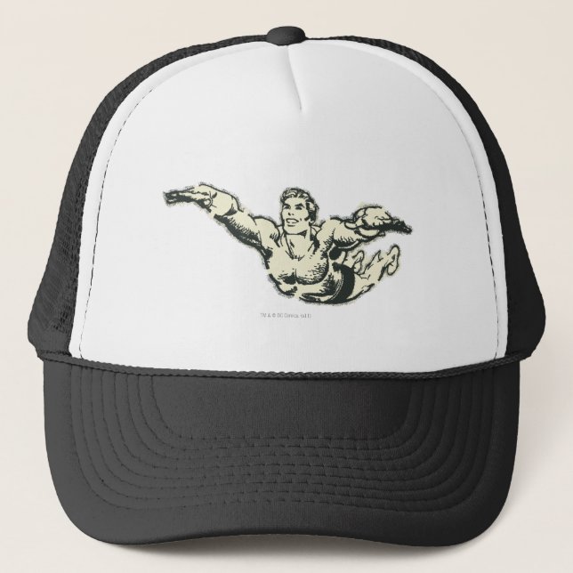 Casquette Aquaman Soars BW (Devant)