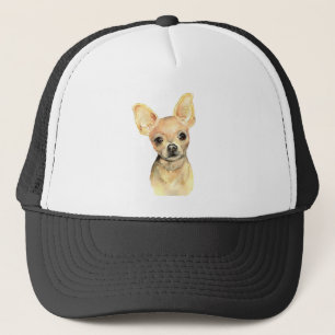 Casquette Aquarelle Chihuahua Chien Animal animal de compagn