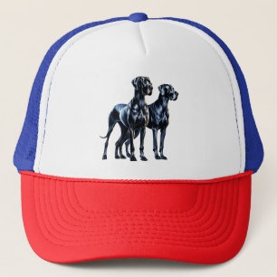 Casquette Aquarelle Great Danes