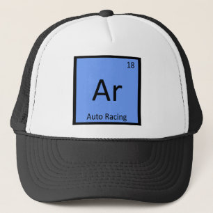 Casquette Ar - Chimie sportive de course automobile symbole