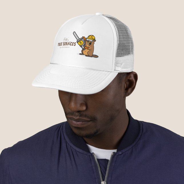 Casquette Arboristes Forêt Entretien Paysage (En situation)