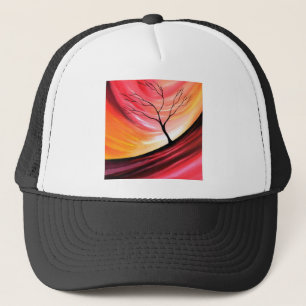 Casquette Arbre Abstrait - Art Moderne