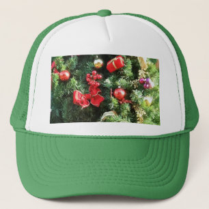 Casquette Arbre de Noël décoré