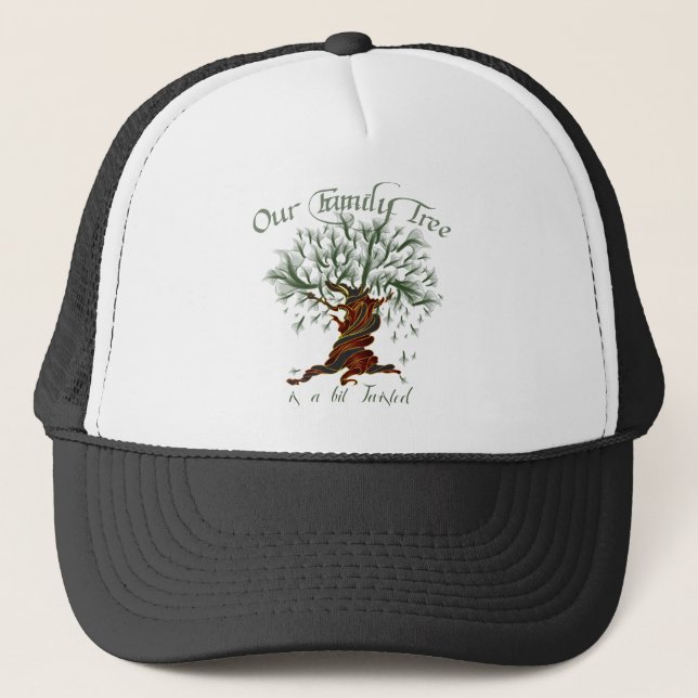 Casquette arbre généalogique un peu tordu (Devant)