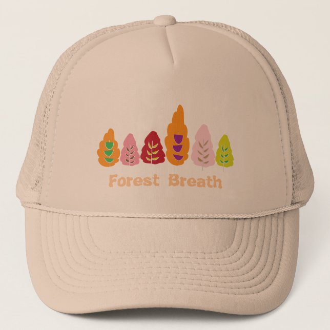 Casquette Arbres-Forêt (Devant)