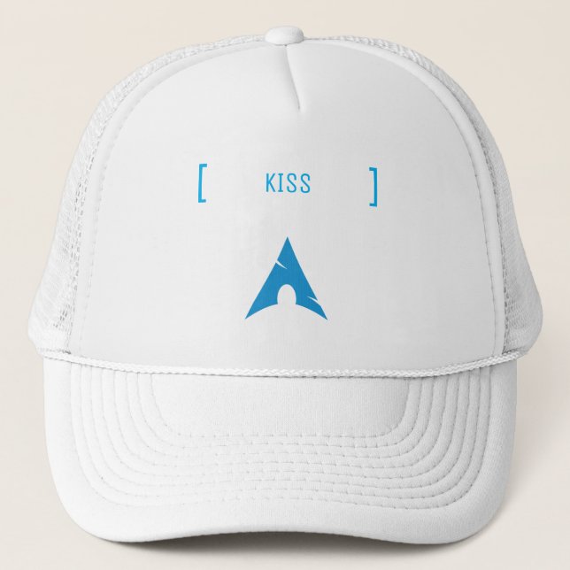 Casquette Arch Linux Team  / [ KISS ] (Devant)