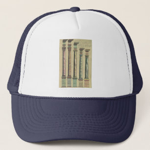 Casquette Architecture vintage, les 5 Ordres Architecturaux