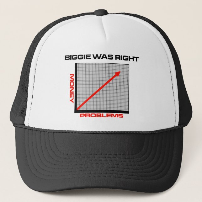 Casquette Argent de MOIS plus de problèmes (Devant)